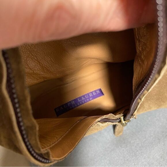 Ralph Lauren Fall 2006 Runway Collection Italian Mink Suede Over the Knee Boot - Picture 8 of 16